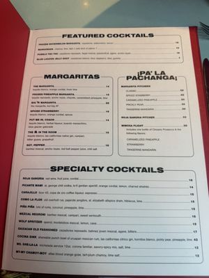 Menu photo 6 El Presidente Washington, DC, DC