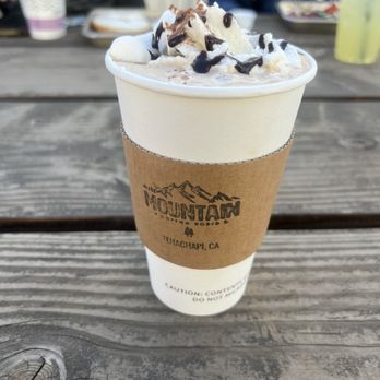 Mountain Coffee House - Campfire Mocha (Seasonal Drink) - Coffee & Tea Near Me - Tehachapi, California