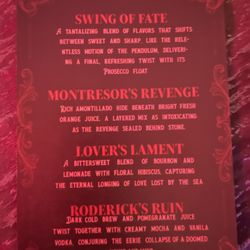 Edgar Allan Poe Speakeasy