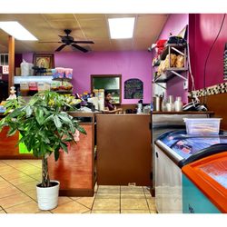 Inside Krasy Taco Stop. Ravenswood. (Lawrence Ave/Ashland Ave Area) Mexican Breakfast Tacos Burritos Sandwiches Shakes & Juices.Cool!