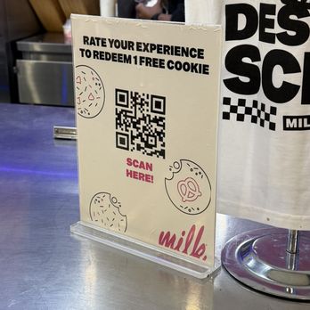 Milk Bar - Free cookie for a review! - Desserts Near Me - Las Vegas, Nevada Milk Bar - Free cookie for a review! - Desserts Near Me - Las Vegas, Nevada