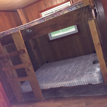 Lazy Days Campground - Bunk beds were in both bedrooms - Vacation Rentals Near Me - Noel, Missouri
