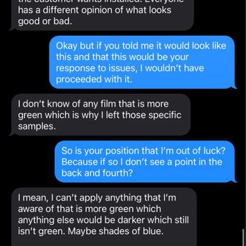 Sunblock Window Tint AZ - Messages with the contractor. - Home Window Tinting Near Me - Scottsdale, Arizona Sunblock Window Tint AZ - Messages with the contractor. - Home Window Tinting Near Me - Scottsdale, Arizona