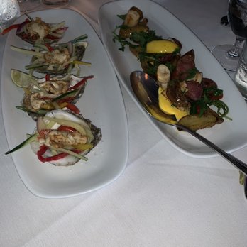 NOCO - Crispy oysters and Spanish octopus.  Good apps - New American Near Me - Saint James, New York