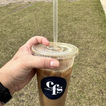 CFS Coffee  - Dulce de Leche Iced Coffee - Breakfast & Brunch Near Me - Orlando, Florida