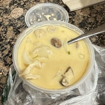 Time Thai Kitchen - Tom Kha soup with chicken - 11.9.24 - Thai Near Me - Livermore, California