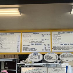 Snowbunny Drive-In - Menu