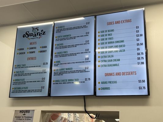 Menu photo 2 Los Suarez Taqueria Aubrey, TX Menu photo 2 Los Suarez Taqueria Aubrey, TX