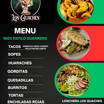 Super Antojitos Los Guaches - menu - Food Trucks Near Me - Santa Ana, California Super Antojitos Los Guaches - menu - Food Trucks Near Me - Santa Ana, California