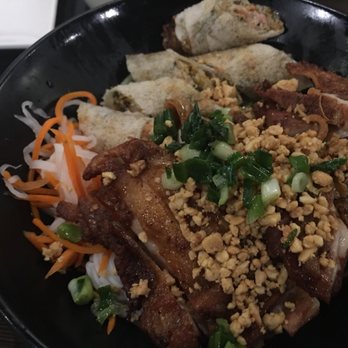 Pho Element - Five Spice Chicken and Imperial Roll Vermicelli - Vietnamese Near Me - San Mateo, California