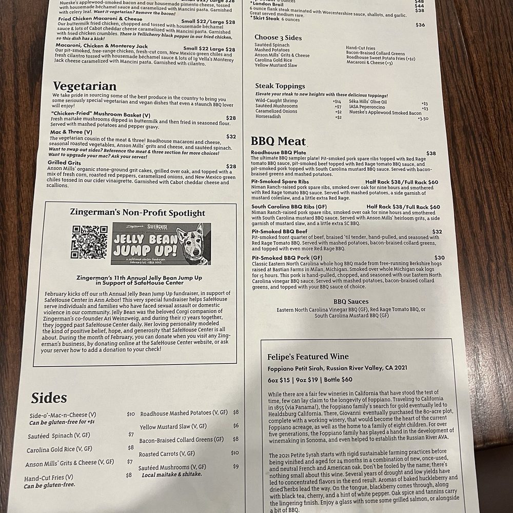 Menu Menu