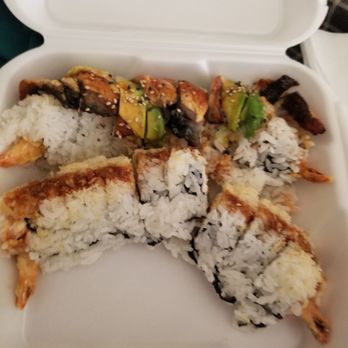 Sushi R91 - Crunchy Shrimp roll and Dragon roll - Japanese Near Me - Riverside, California Sushi R91 - Crunchy Shrimp roll and Dragon roll - Japanese Near Me - Riverside, California