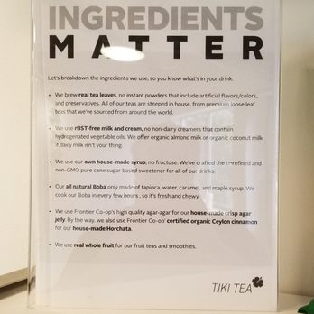 Tiki Tea - Info on the quality ingrediants in the store and what makes them so good. - Coffee & Tea Near Me - Portland, Oregon Tiki Tea - Info on the quality ingrediants in the store and what makes them so good. - Coffee & Tea Near Me - Portland, Oregon