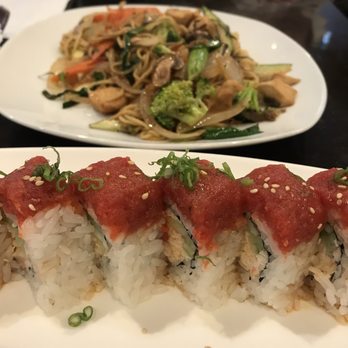 Yanagi Sushi & Grill - Firecracker roll n yaki soba - Sushi Bars Near Me - Santa Maria, California Yanagi Sushi & Grill - Firecracker roll n yaki soba - Sushi Bars Near Me - Santa Maria, California