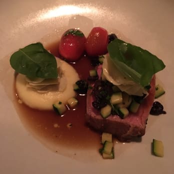 Sid At The French Cafe - Organic lamb - goat cheese mash, tomatoes, artichoke leaves, olives, rosemary - French Near Me - Auckland, AUK Sid At The French Cafe - Organic lamb - goat cheese mash, tomatoes, artichoke leaves, olives, rosemary - French Near Me - Auckland, AUK