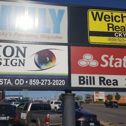 Vision Thru Design - Sign near the street