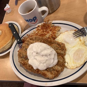 IHOP - Country Fried Steak & Eggs 10/16/21 - Breakfast & Brunch Near Me - Fayetteville, North Carolina IHOP - Country Fried Steak & Eggs 10/16/21 - Breakfast & Brunch Near Me - Fayetteville, North Carolina