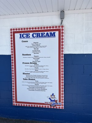 Menu photo 1 Big-Top Drive In Evansville, IN