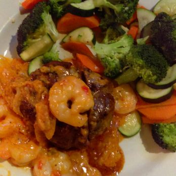 Kelsey's - Chipotle Shrimp Sirloin with double veg. - American Near Me - Niagara Falls, Ontario Kelsey's - Chipotle Shrimp Sirloin with double veg. - American Near Me - Niagara Falls, Ontario