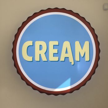 Cream - Signage - Desserts Near Me - Cupertino, California Cream - Signage - Desserts Near Me - Cupertino, California