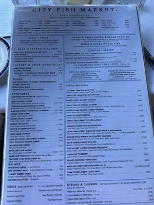 Menu photo 1 City Fish Market Boca Raton, FL Menu photo 1 City Fish Market Boca Raton, FL