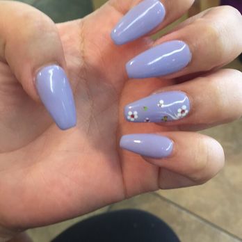 Nails Now - Got a full new set of acrylics and gel manicure, also got a design ($35 total) - Nail Salons Near Me - Sunnyvale, California