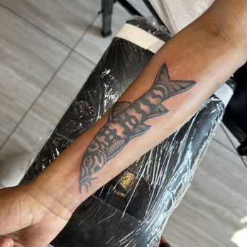Suffer City Tattoos - Got this Tattoo today by Santi, and the customer service was top notch. I highly recommend this shop super helpful, experienced - Tattoo Near Me - Dallas, Texas Suffer City Tattoos - Got this Tattoo today by Santi, and the customer service was top notch. I highly recommend this shop super helpful, experienced - Tattoo Near Me - Dallas, Texas