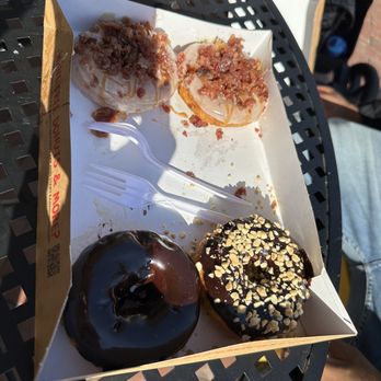 Duck Donuts - Chocolate donuts and bacon donuts. - Donuts Near Me - Rancho Cucamonga, California Duck Donuts - Chocolate donuts and bacon donuts. - Donuts Near Me - Rancho Cucamonga, California