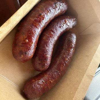 Offset Smoker BBQ - Sausages - Barbeque Near Me - Baton Rouge, Louisiana