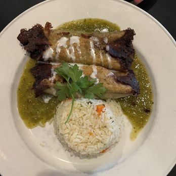 Manuel's - Flautas w/ Black Bean & Queso Blanco - Mexican Near Me - Austin, Texas