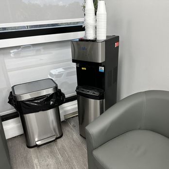 Spectrum Aesthetics - Hot & Cold H20 in the 2nd floor waiting room. - Medical Spas Near Me - Miami, Florida Spectrum Aesthetics - Hot & Cold H20 in the 2nd floor waiting room. - Medical Spas Near Me - Miami, Florida