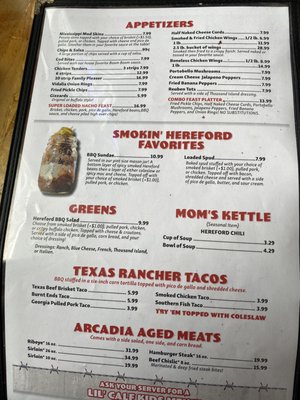 Menu photo 1 Smokin' Hereford BBQ Storm Lake, IA Menu photo 1 Smokin' Hereford BBQ Storm Lake, IA