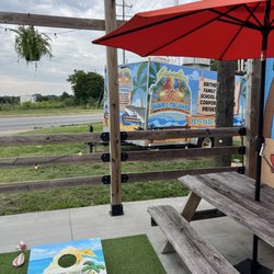 More outdoor activities and picnic tables..