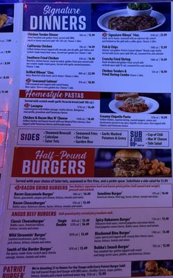 Menu photo 1 Bubba's 33 College Station, TX