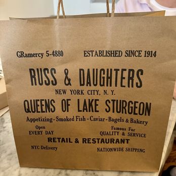 Russ & Daughters Cafe - Bagels Near Me - New York, New York
