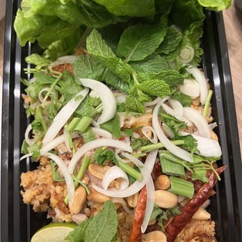 Ahan Lao - 31. Nam Khao-Lao Crispy Rice - Laotian Near Me - Chula Vista, California Ahan Lao - 31. Nam Khao-Lao Crispy Rice - Laotian Near Me - Chula Vista, California