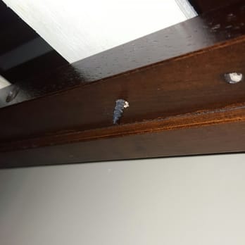 Ashley Store - View from my 6 year old daughter's bottom bunk bed. Paid $150 for delivery (3 miles) and setup. Many missing screws in bed. - Furniture Stores Near Me - Boca Raton, Florida Ashley Store - View from my 6 year old daughter's bottom bunk bed. Paid $150 for delivery (3 miles) and setup. Many missing screws in bed. - Furniture Stores Near Me - Boca Raton, Florida