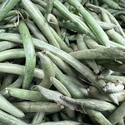 Shaul Farms Road Stand - "Snappy" fresh Shaul Farms green beans at the Hannaford of Duanesburg