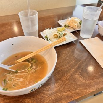 Pho Hoa - Forgot to take it before devoured large bowl. - Vietnamese Near Me - Cypress, California