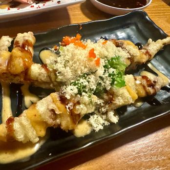 Sensei Sushi Bar & Grill - Soft shell crab appetizer.So good! - Sushi Bars Near Me - Kapaʻa, Hawaii