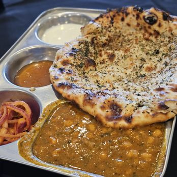 Curry Lounge - Amritsari Kulcha With Chole - Indian Near Me - Artesia, California Curry Lounge - Amritsari Kulcha With Chole - Indian Near Me - Artesia, California