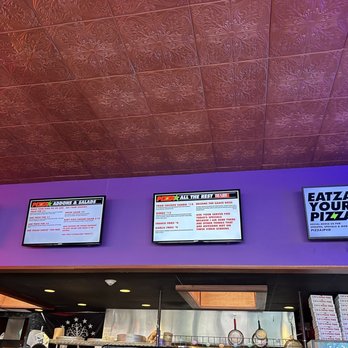 Pizza J - menus on the wall of a restaurant - Pizza Near Me - Providence, Rhode Island Pizza J - menus on the wall of a restaurant - Pizza Near Me - Providence, Rhode Island