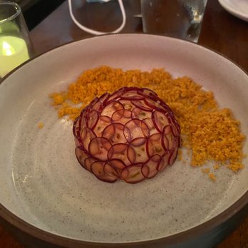 Tuome - Lavender cheesecake - New American Near Me - New York, New York Tuome - Lavender cheesecake - New American Near Me - New York, New York