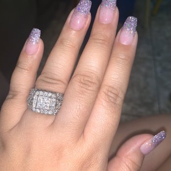 AK Nails - My real nails on dip powder in ombré style - Nail Salons Near Me - West Sacramento, California AK Nails - My real nails on dip powder in ombré style - Nail Salons Near Me - West Sacramento, California
