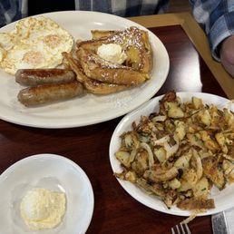 French Toast w/ side of Rodeo Potatoes!