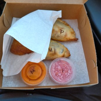 Maya Empanada - Peach, Cochinita Pibil, and mushroom empanadas, - Empanadas Near Me - Fort Collins, Colorado Maya Empanada - Peach, Cochinita Pibil, and mushroom empanadas, - Empanadas Near Me - Fort Collins, Colorado