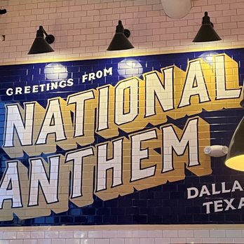 National Anthem - New American Near Me - Dallas, Texas National Anthem - New American Near Me - Dallas, Texas