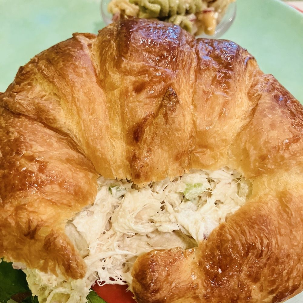 Cafe Brie - Chicken Salad Sandwich on a croissant - Sandwiches Near Me - Pompano Beach, Florida