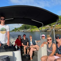 Action Water Sportz - Relaxing Ride on a Pontoon Boat