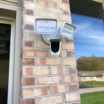 M Spinello & Son Locksmiths Safe & Security Experts - Security camera and light combo - Security Systems Near Me - Rockford, Illinois